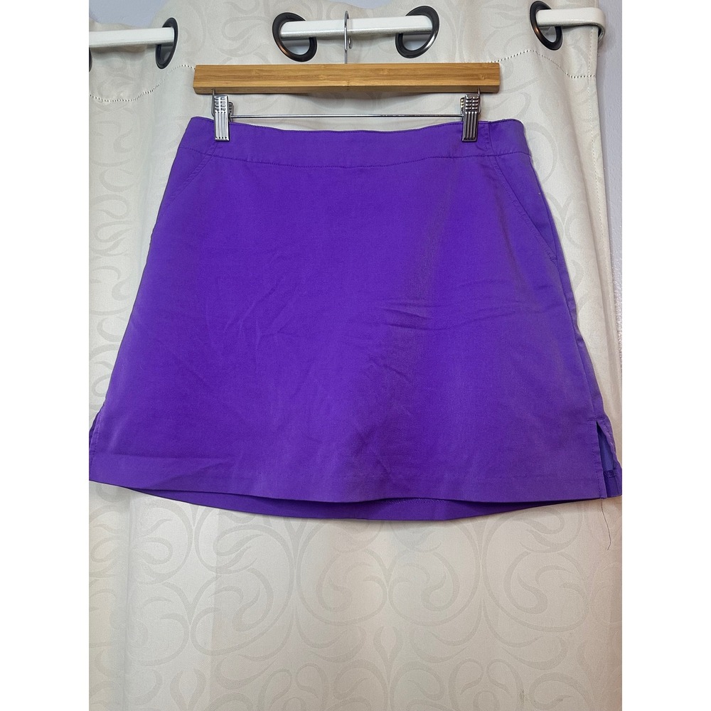 Lady Hagen Womens Golf‎ Skirt Purple Built In Shorts Size 6